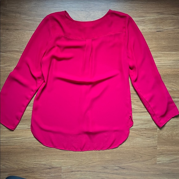 Red/Ruby Blouse - Picture 3 of 4